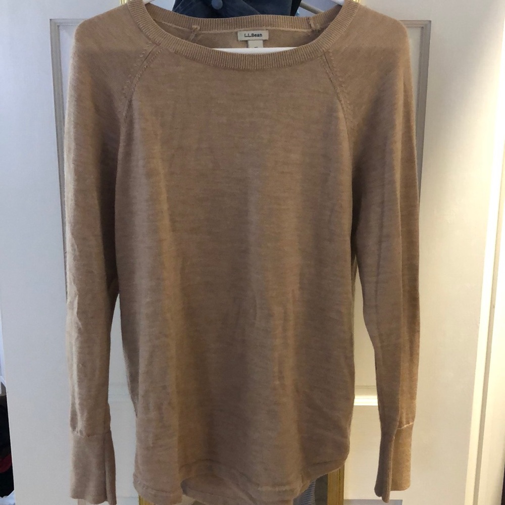 L.L. Bean 100% WASHABLE Merino Wool Sweater